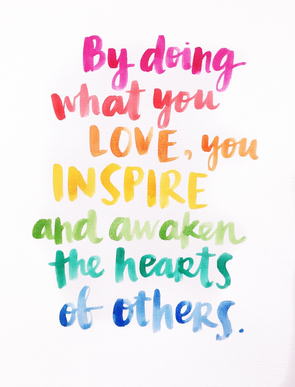 Get back in touch with the things you love doing❤️